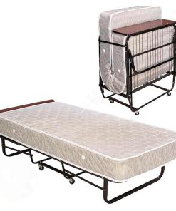 Giường extra bed nệm xám dày 20 cm sắt sơn EX7125-20