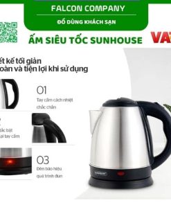 các tính năng của ấm siêu tốc sunhouse htd1088