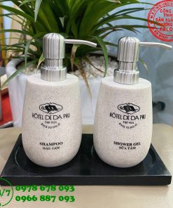Bình đựng dầu gội khách sạn