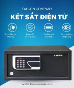 Két sắt điện tử khách sạn