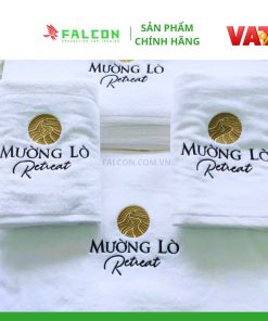 Khăn khách sạn thêu logo tại Falcon
