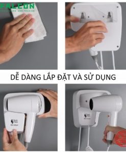 Máy sấy tóc gắn tường tiện lợi
