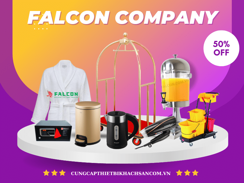 Falcon - Chuyên cung cấp đồ dùng thiết bị khách sạn cao cấp, giá rẻ