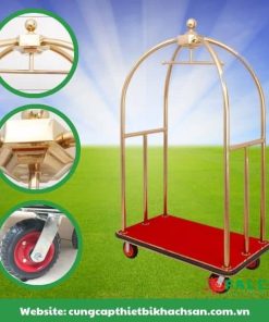Xe chở hành lý lồng chim có cấu tạo chắc chắn, chất lượng