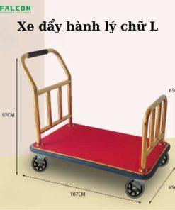Kích thước xe chở hành lý, đồ đạc chuyên dụng ở khách sạn