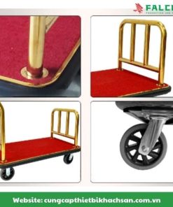 Xe đẩy được thiết kế chắc chắn, an toàn, có sức chịu lực cao