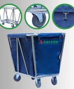 Xe dọn đồ dơ bẩn cấu tạo gồm 3 phần chính chắc chắn, bền đẹp