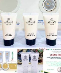 Tuýp dầu gội sữa tắm in logo khách sạn
