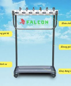 Kệ đựng ô dù được thiết kế đơn giản nhưng cực kỳ tiện lợi