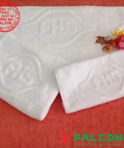 Khăn dệt logo dùng trong khách sạn