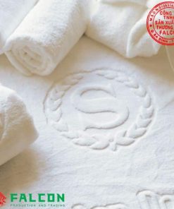 Khăn lau tay dệt logo khách sạn