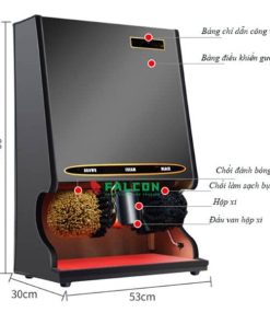 Máy đánh giày tự động cao cấp được thiết kế thông minh