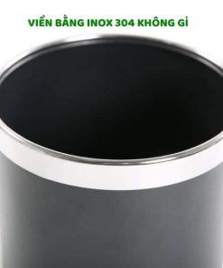 Thùng đựng rác hai lớp lõi thép khách sạn