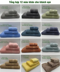 Bảng tổng hợp khăn màu Falcon cung cấp