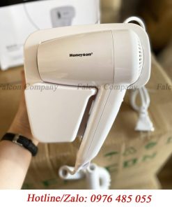 Máy sấy tóc honeyson gắn tường màu trắng cao cấp tại Falcon