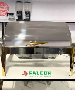 Nồi hâm nóng thức ăn chân mạ vàng chất lượng cao