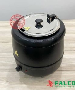 Nồi hâm soup buffet điện 10 lít, chất liệu inox sơn tĩnh điện