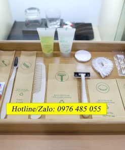 Bộ amenities dùng 1 lần thân thiện môi trường cho khách sạn, nhà nghỉ, resort, villa...
