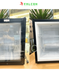Tủ mát mini cánh kính khách sạn 40L chính hãng Homesun phân phối tại Falcon