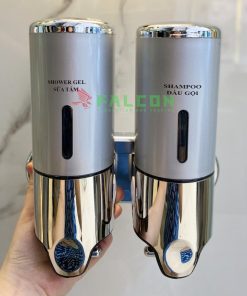 Bình đựng dầu gội sữa tắm thiết kế gắn tường tiện lợi tiết kiệm diện tích