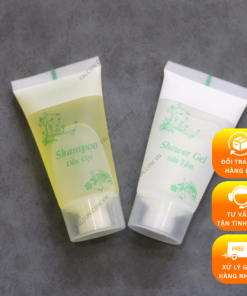 Tuýp dầu gội sữa tắm 30ml dùng 1 lần cho nhà nghỉ khách sạn