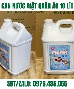 Falcon cung cấp can nước giặt quần áo 10 lít, dung tích lớn cho khách sạn gia đình