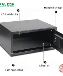 Két sắt khách sạn Honeyson, két sắt mini