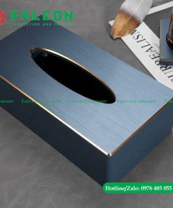 Hộp đựng giấy hình chữ nhật chất liệu acrylic dễ dàng lau chùi và không trầy xước