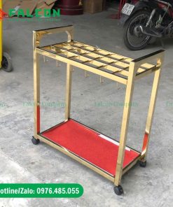 Giá đựng ô dù 18 ô cao cấp mạ vàng