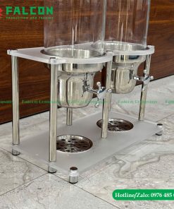 Bình đựng hạt, bình đựng ngũ cốc đôi 2 ngăn
