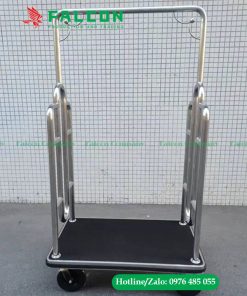 Mẫu xe đẩy hành lý khách sạn cao cấp