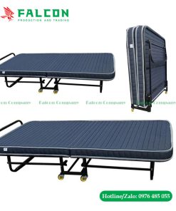 Cung cấp giường phụ extra bed gấp gọn đệm dày 6cm cho khách sạn