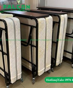Giường phụ khách sạn 10cm extra bed gấp gọn đệm bông ép