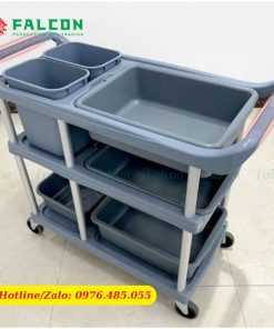 Xe thu gom thức ăn cho nhà hàng, khách sạn, quán ăn tiện lợi