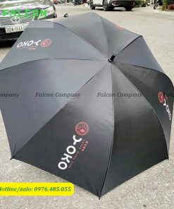 Nhận in ấn logo trên ô dù khách sạn